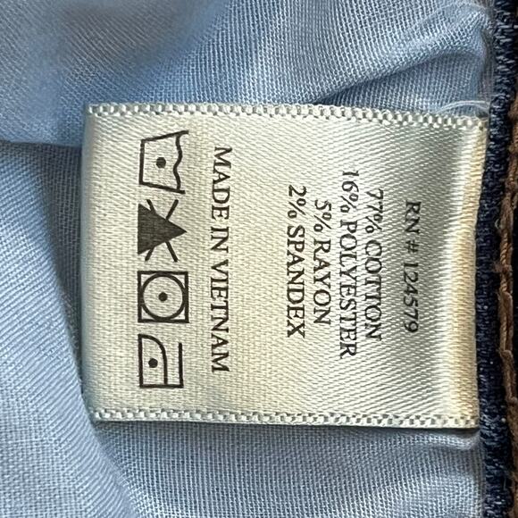 Sneak Peek Flare Boot Bell Bottom Wide Leg Distressed Blue Jeans Size 3 Boho - Picture 6 of 6